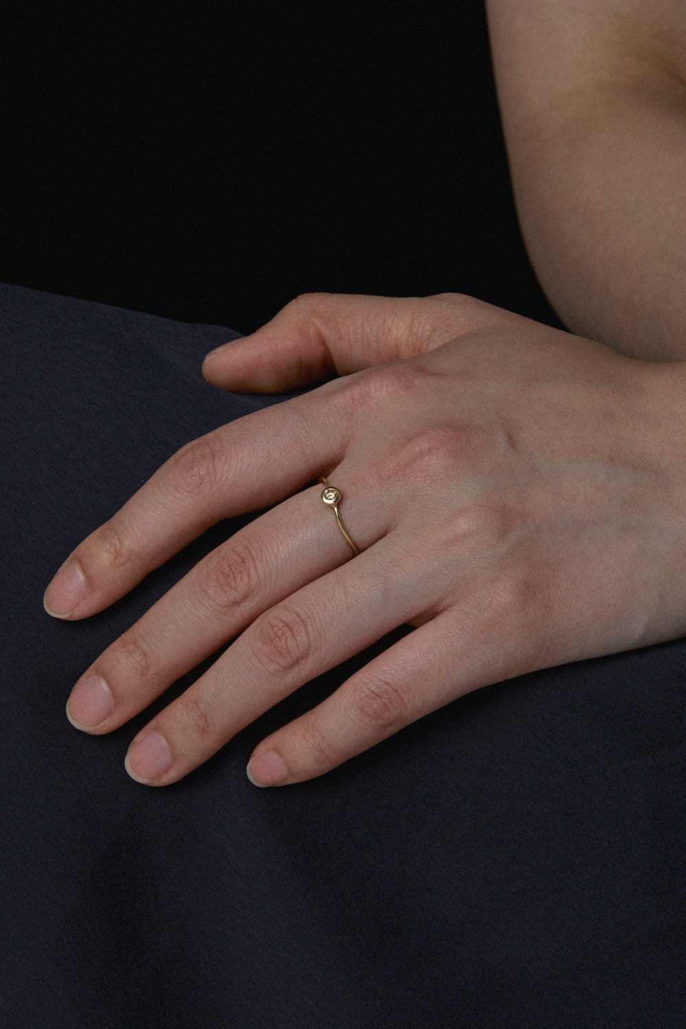 ルネサンスウェービーコナックダイヤモンドリング