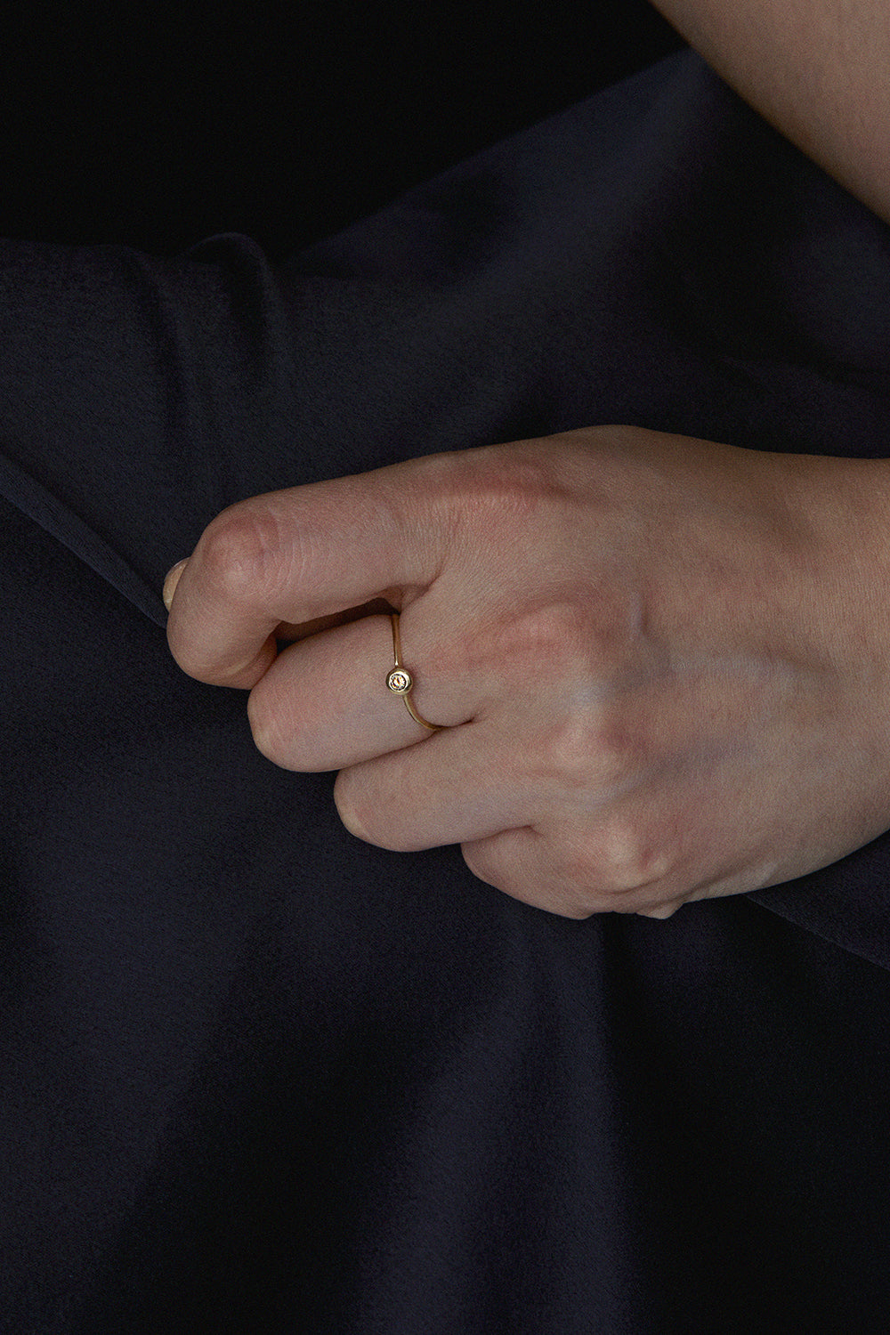 ルネサンスウェービーコナックダイヤモンドリング