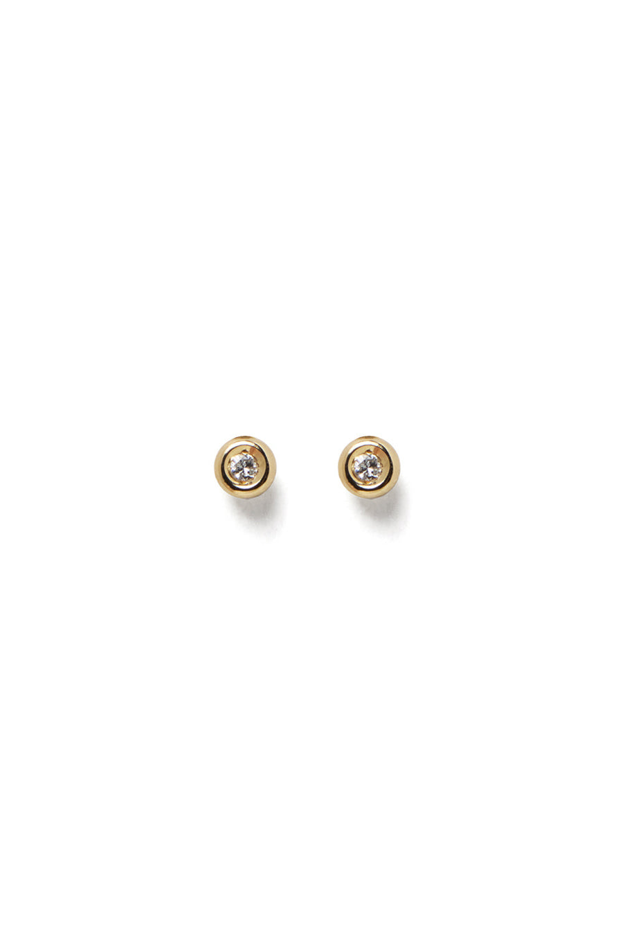 10K GOLD DIA PERFECTION STUDS LARGE
