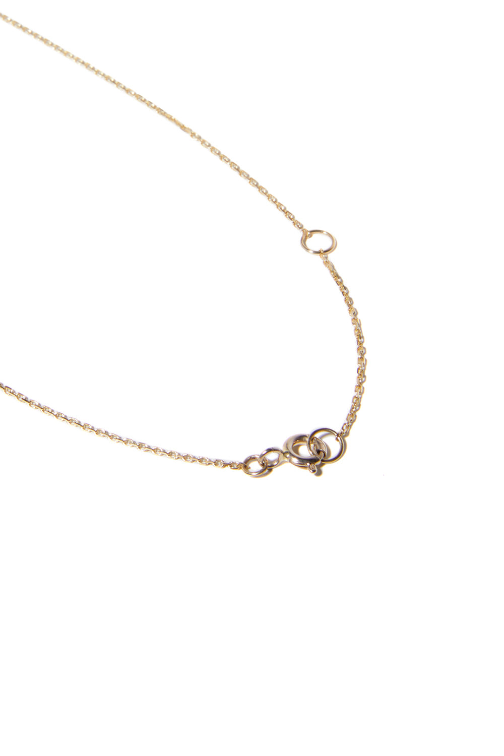 10Kゴールド ミニ エターナル ブルー ラブラドライト ネックレス