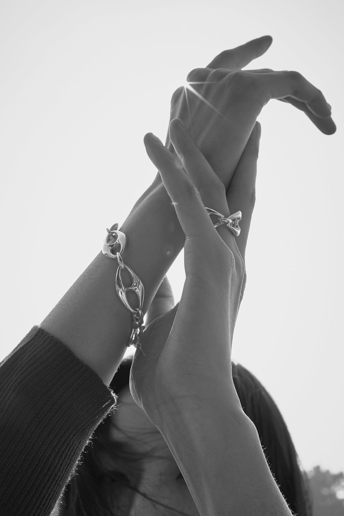 CF ANCHOR CHAIN BRACELET LARGE
