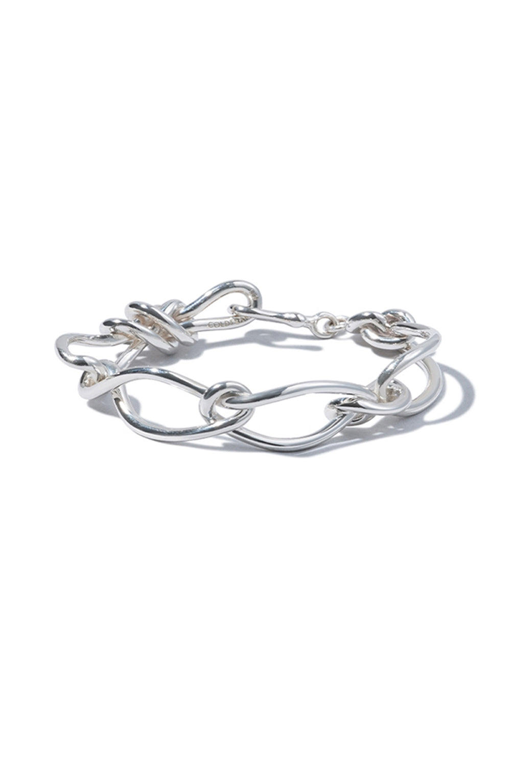 BRACCIALE CON NODI ALLENTATI DALLE CURVE DECISAMENTE ARROTONDATE