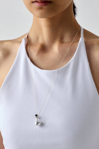 BOTTIGLIA ONYX NECKLACE