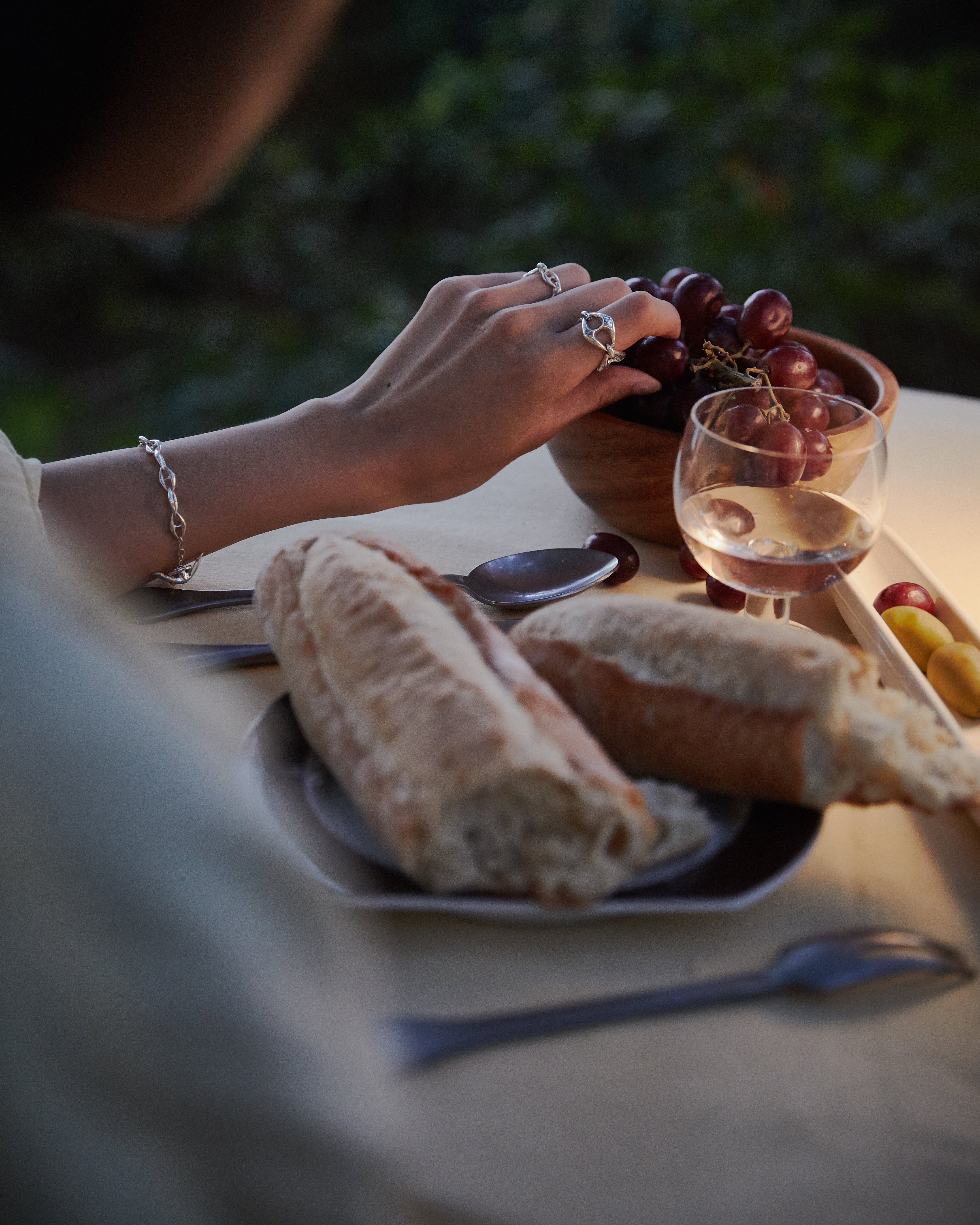 CF アンカーチェーン ブレスレット 小