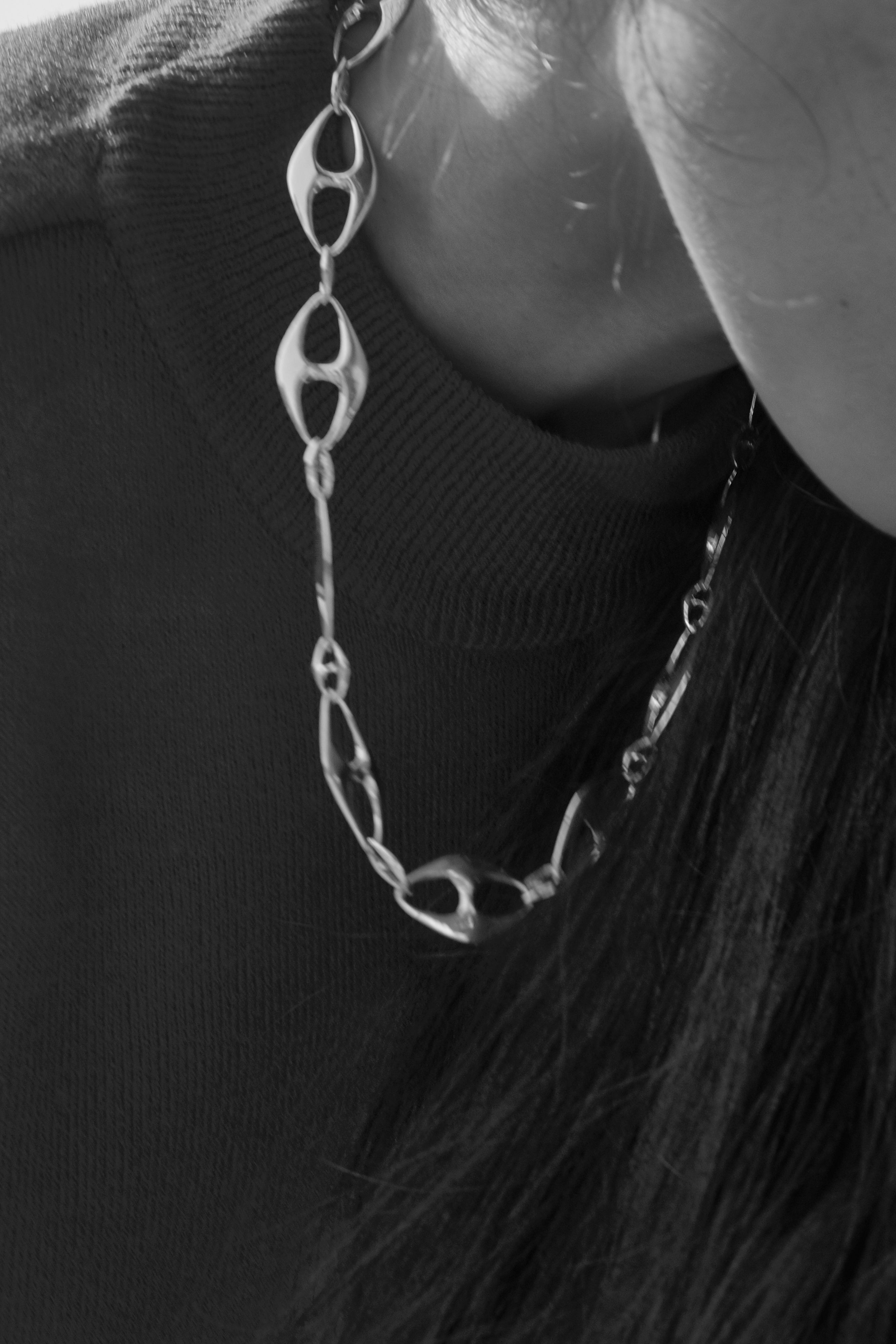 CF アンカーチェーンネックレス ラージ