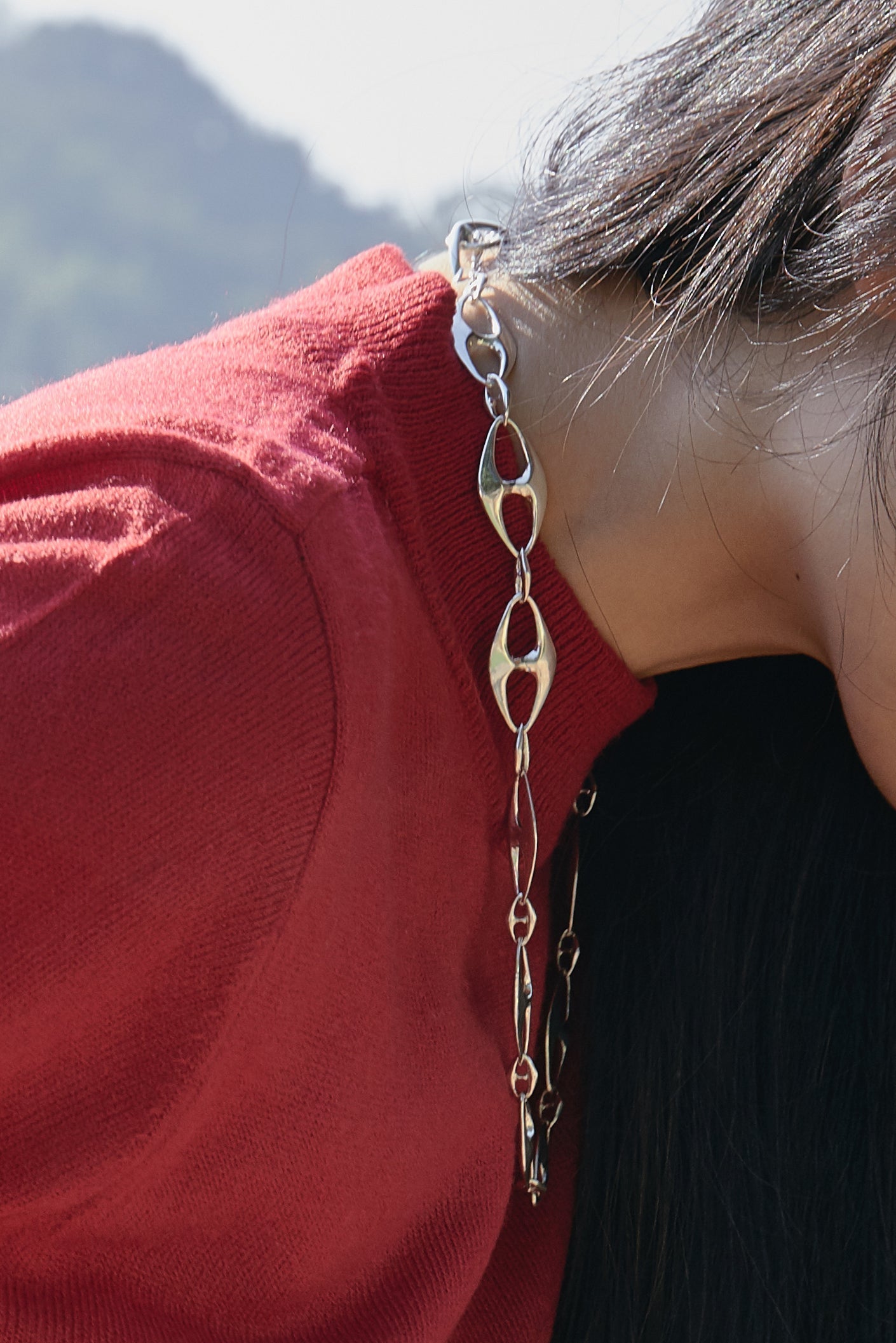 CF アンカーチェーンネックレス ラージ