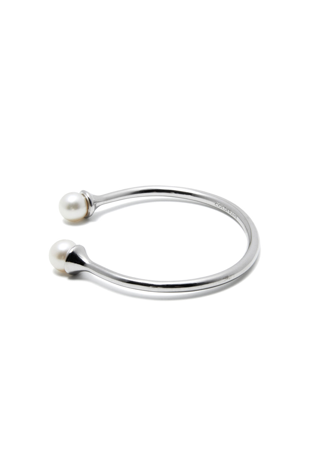 冷白双珍珠开口手链