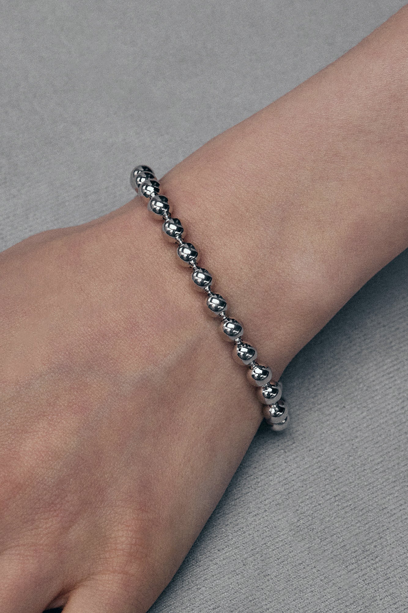 EVERYDAY BRACCIALE CON PALLINE D'ARGENTO