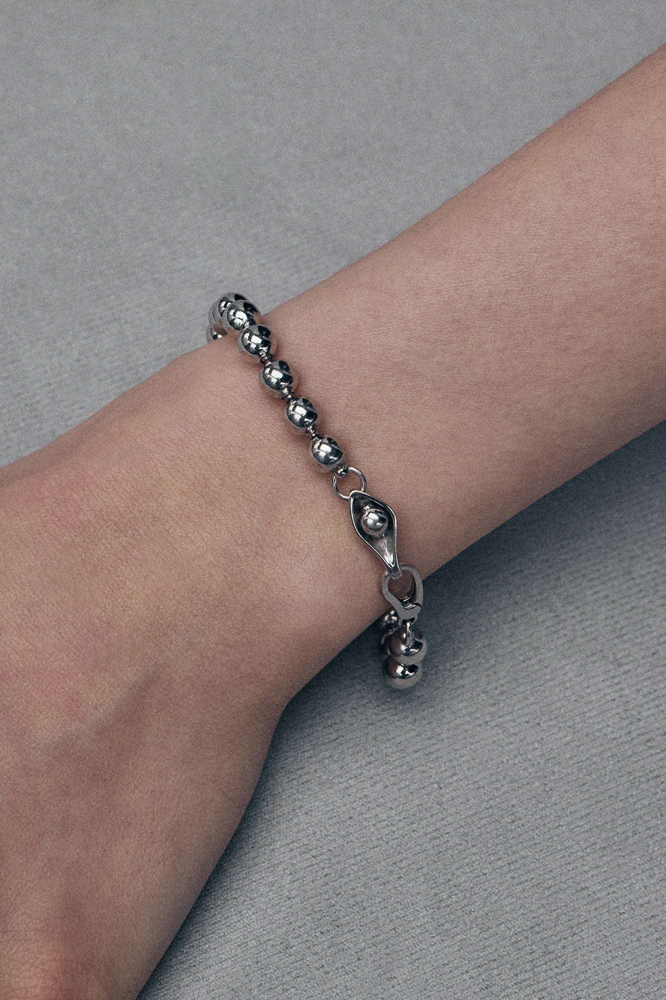 EVERYDAY SILVER BALL BRACELET