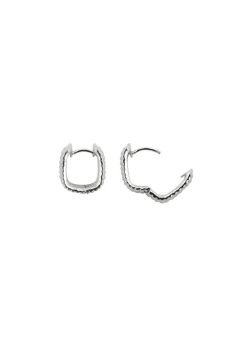 ESSENTIAL RIBBED SILHOUETTE EARRINGS