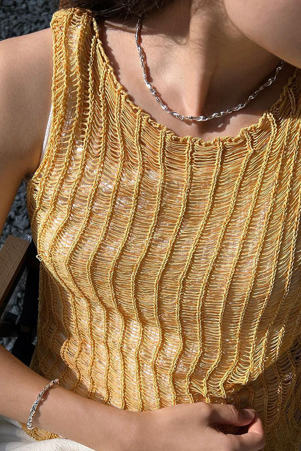 GORDIAN KNOT CHAIN NECKLACE