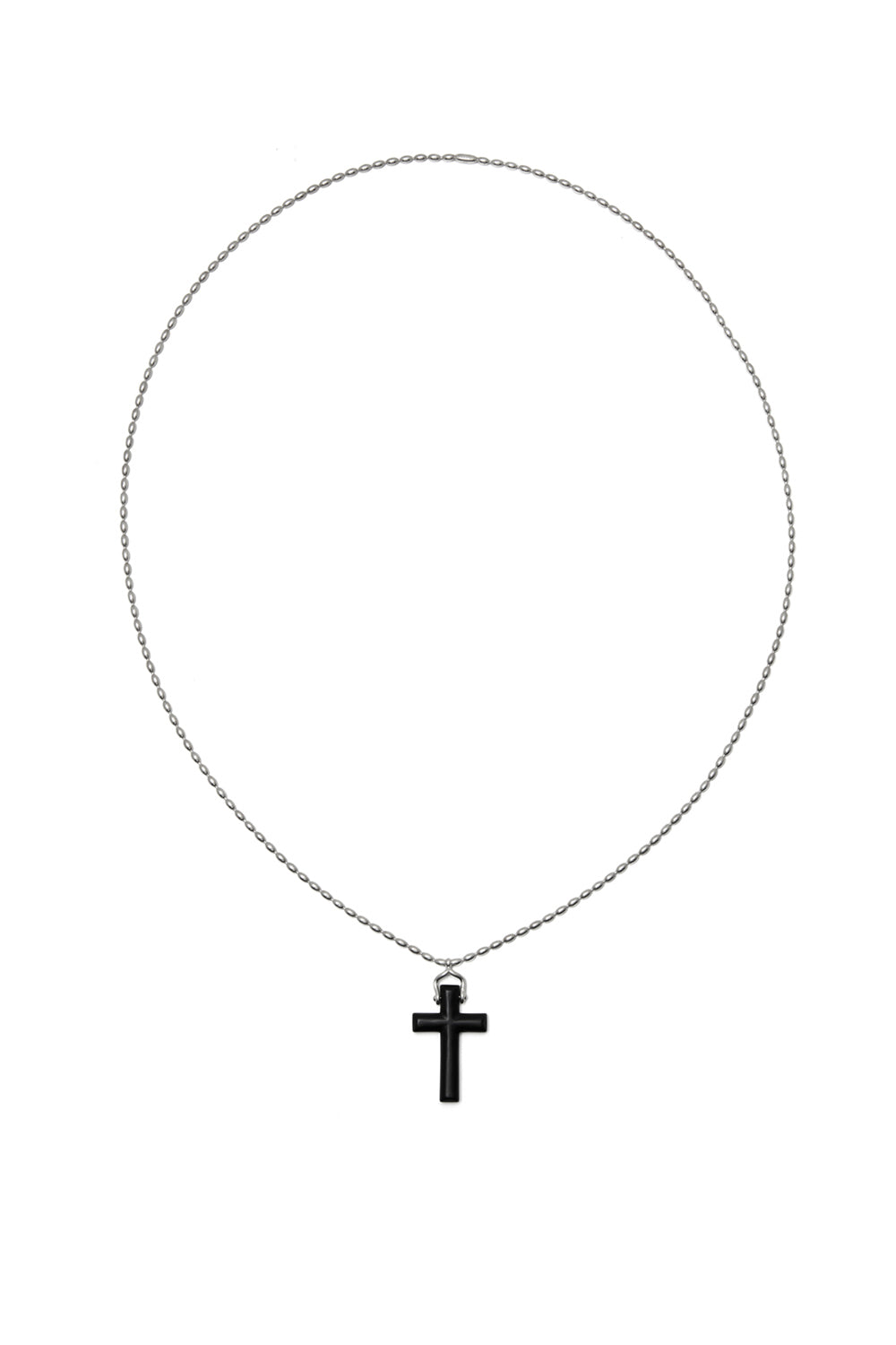 シルバー ブレスド 不透明 ブラック オニキス ペンダント