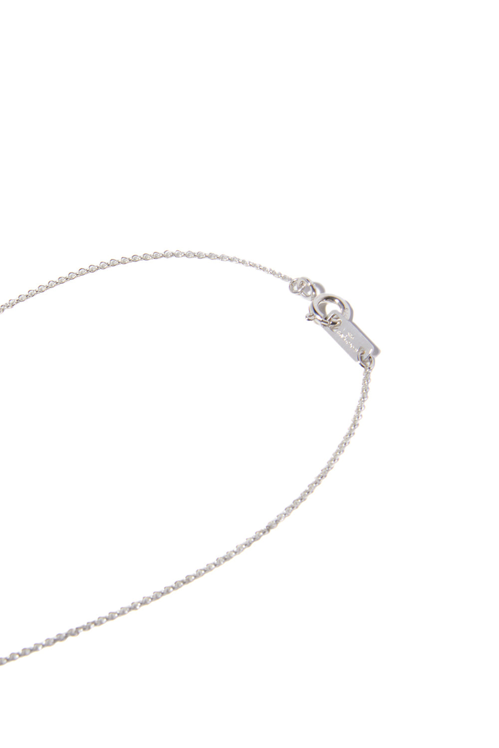 VERY VINTAGE PICCOLA COLLANA CON CIONDOLO A CUORE ROSSO E ARGENTO