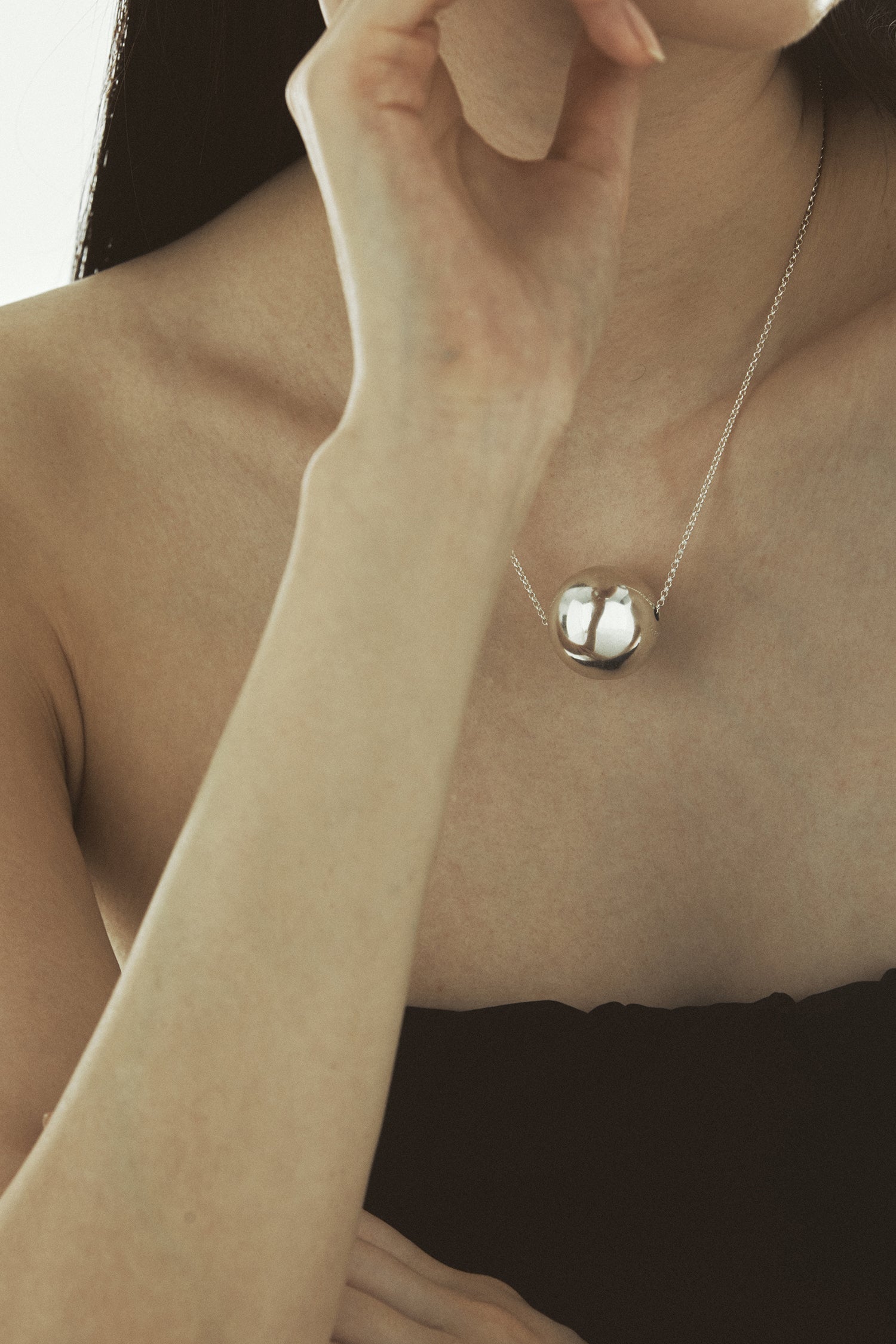 新款奢华球形项链