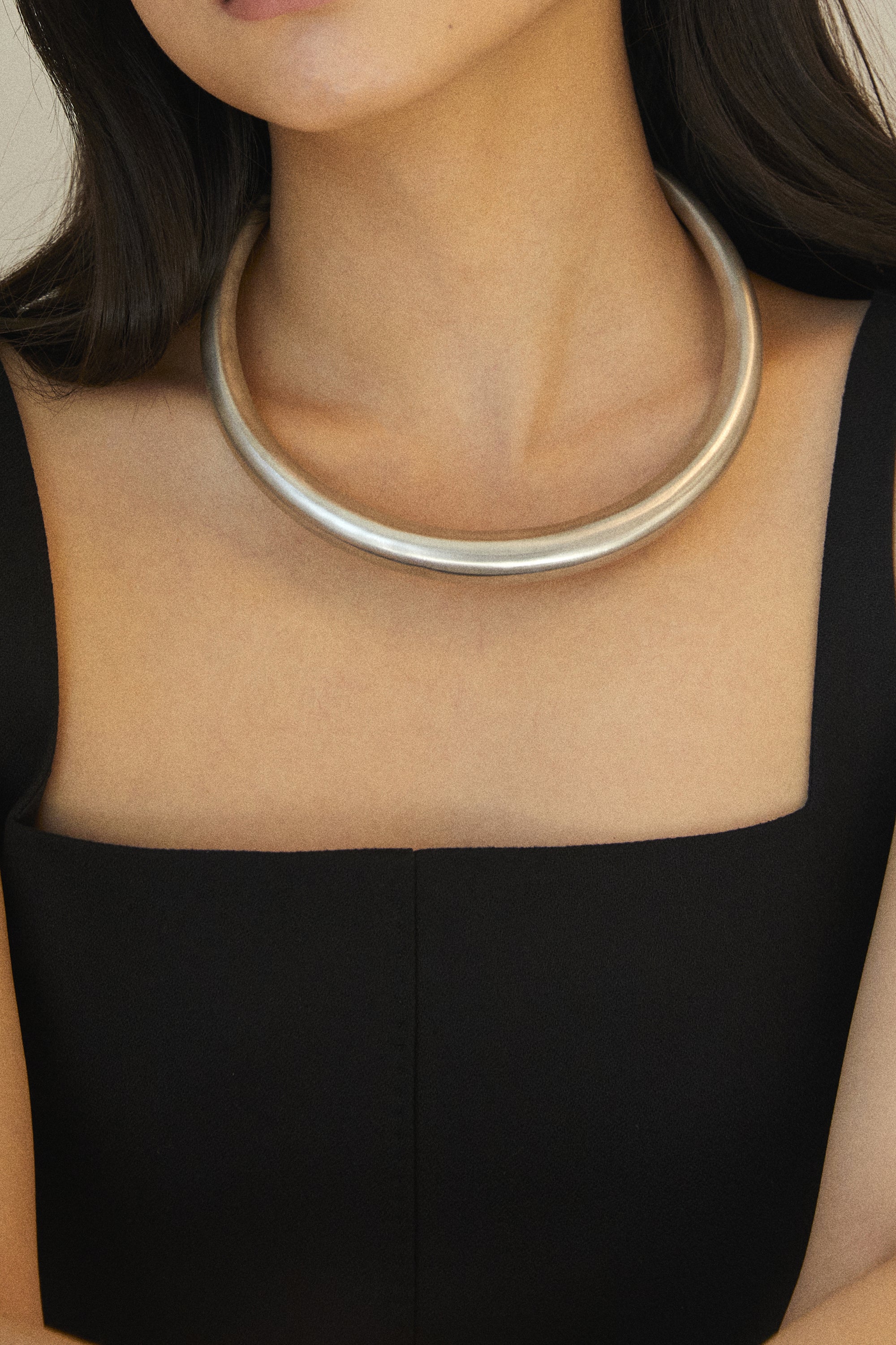 新款奢华哑光领子