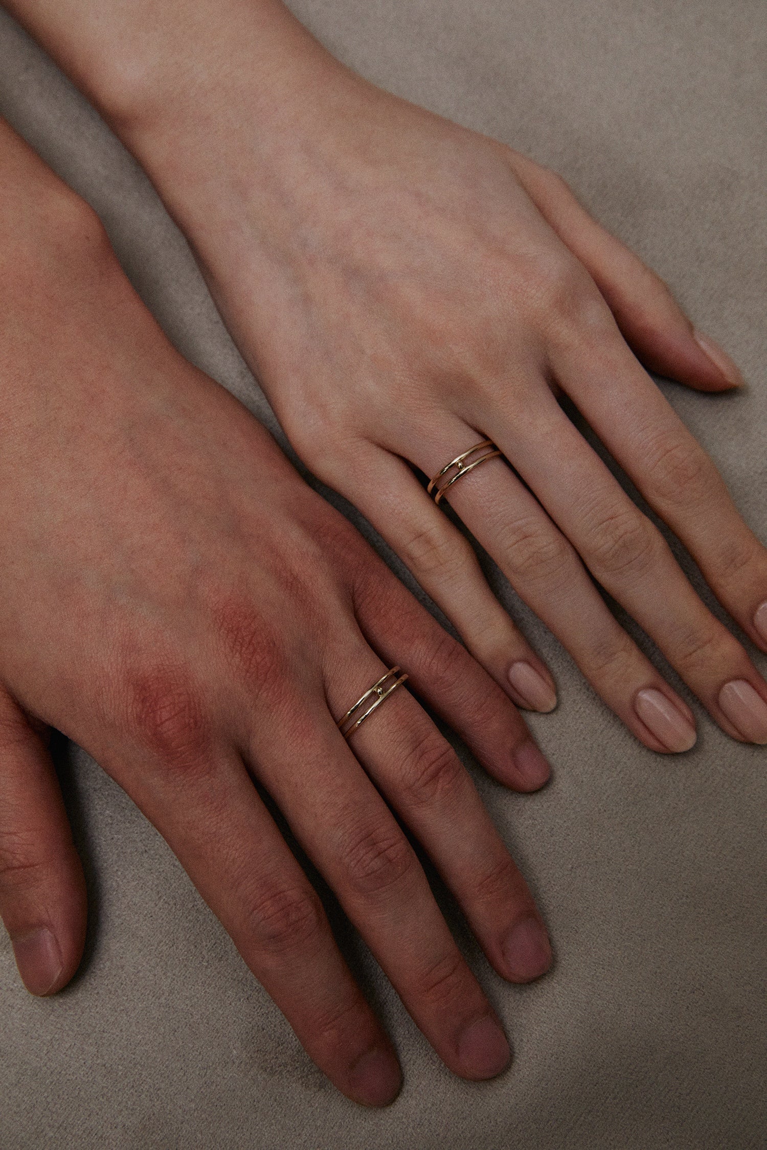 18K黄金完美戒指