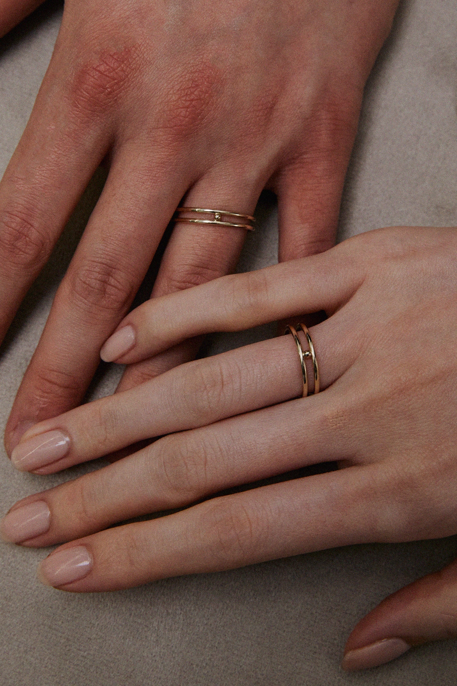 18K黄金完美戒指