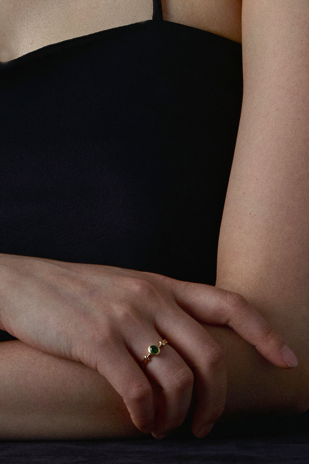 ルネサンスコラム ツァボライトガーネットリング