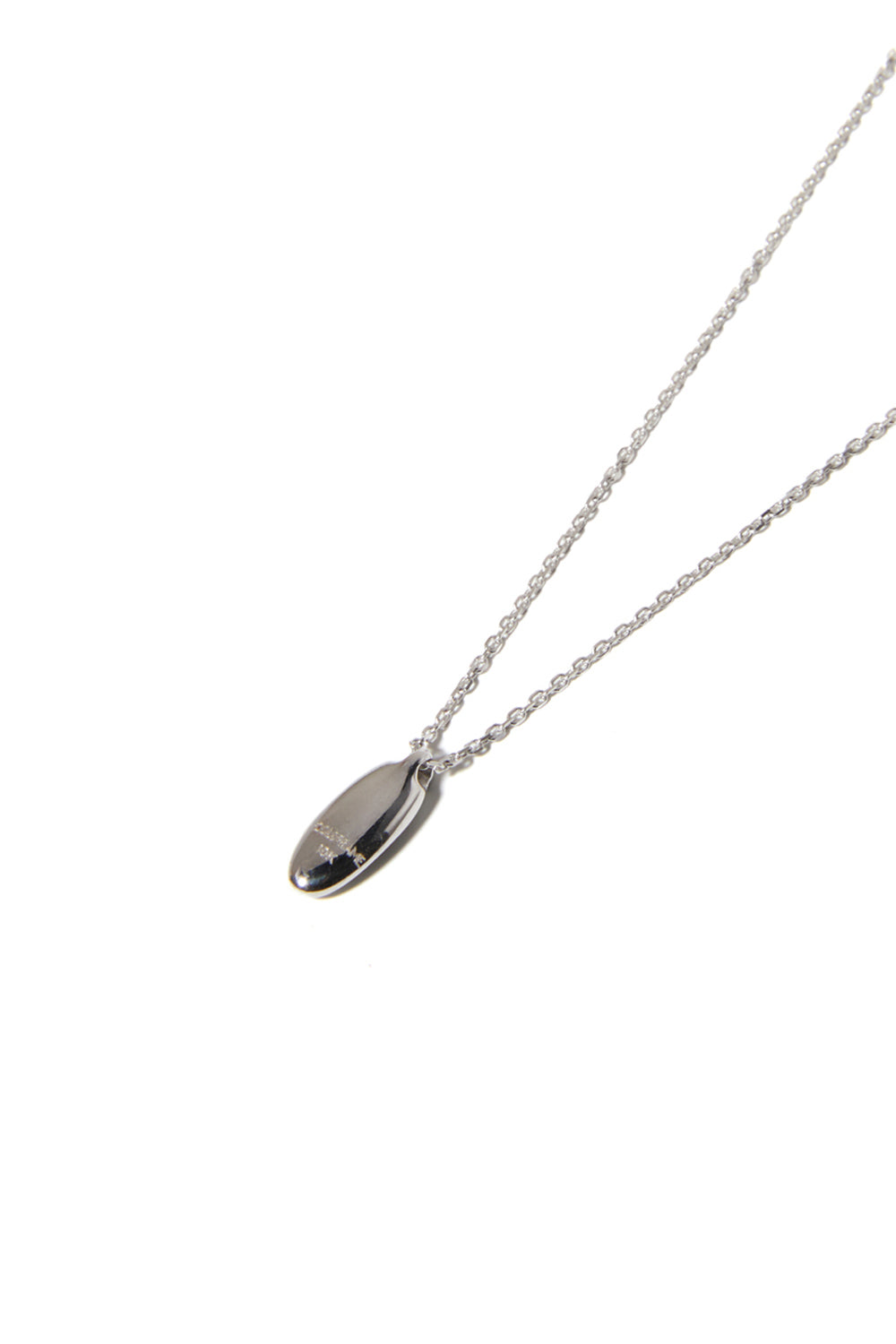 10Kホワイトゴールド ミニ エターナル ブルー ラブラドライト ネックレス