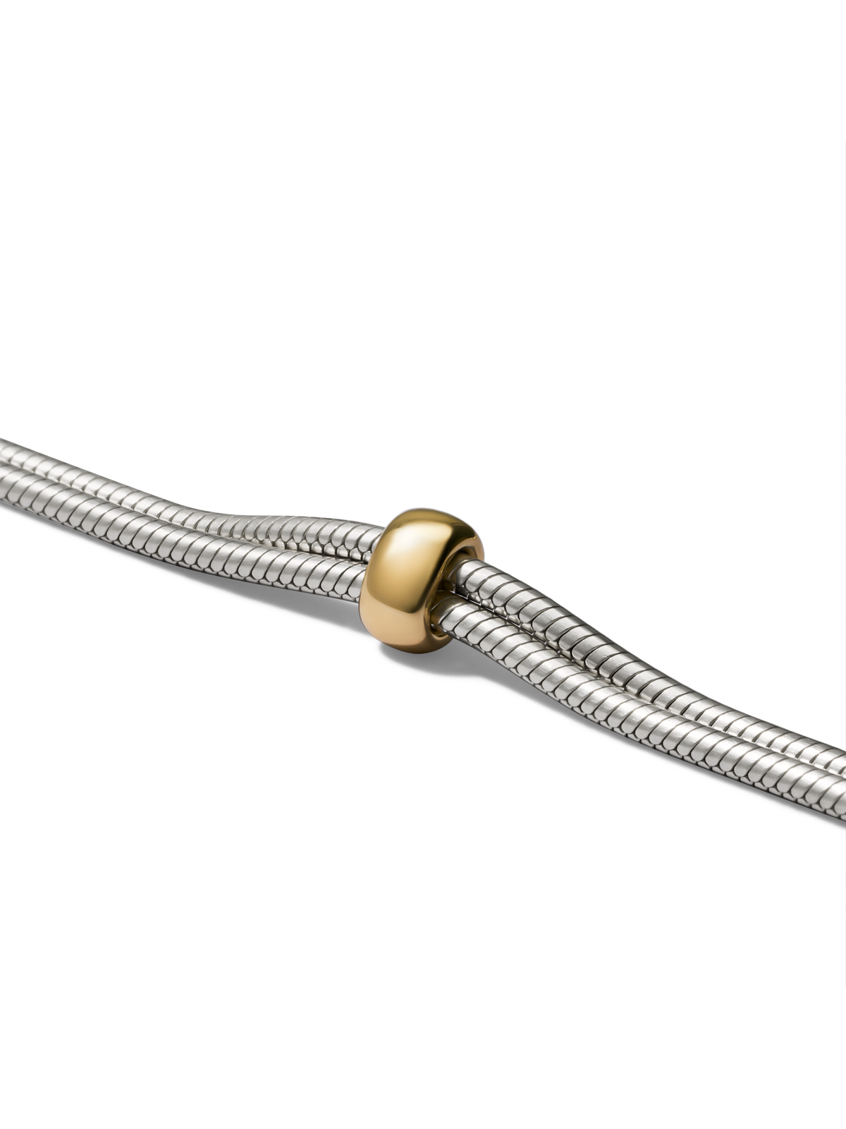 ORBIT DUAL SLEEK COLLAR NECKLACE