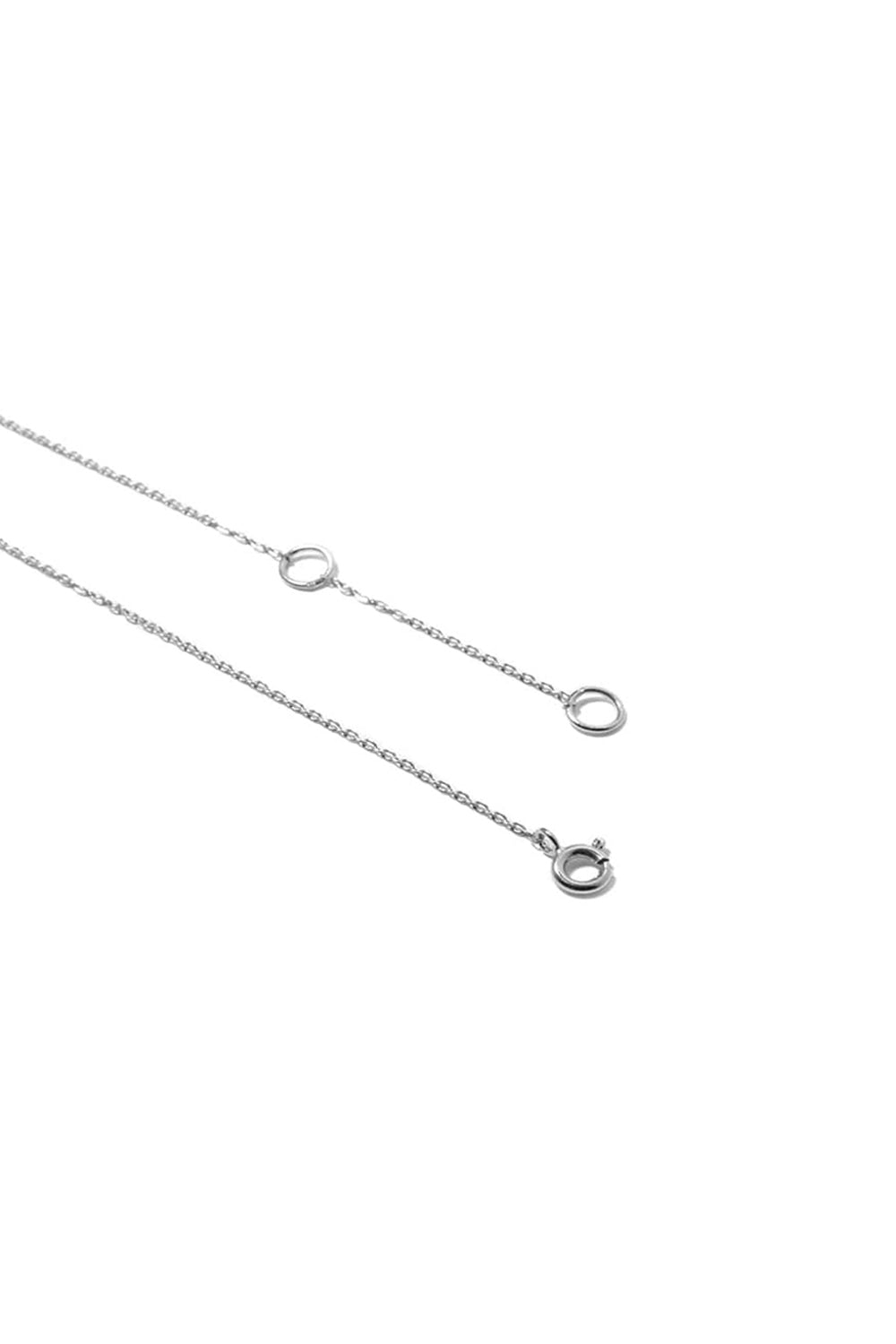 ブラックベル シルバーネックレス