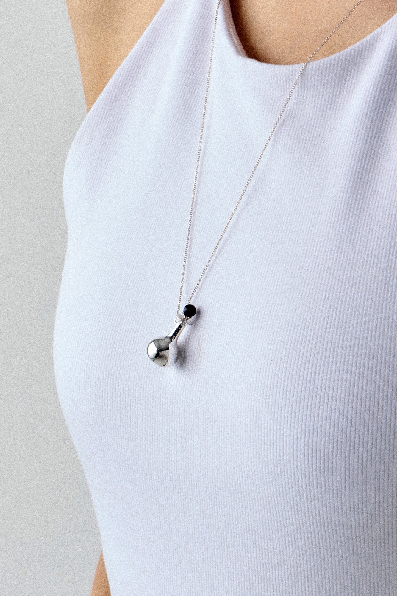 BOTTIGLIA オニキス ネックレス