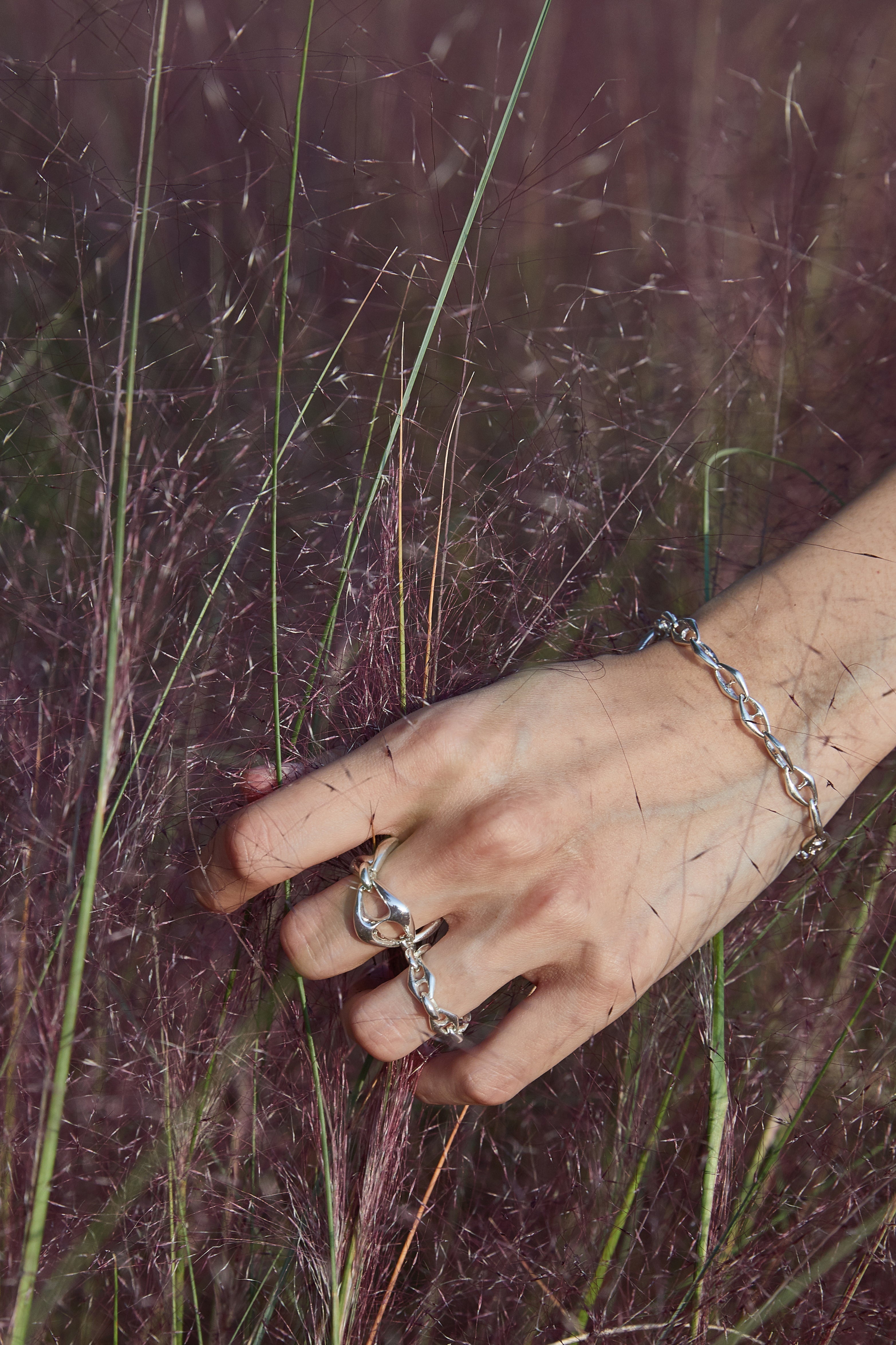 CF アンカーチェーン ブレスレット 小