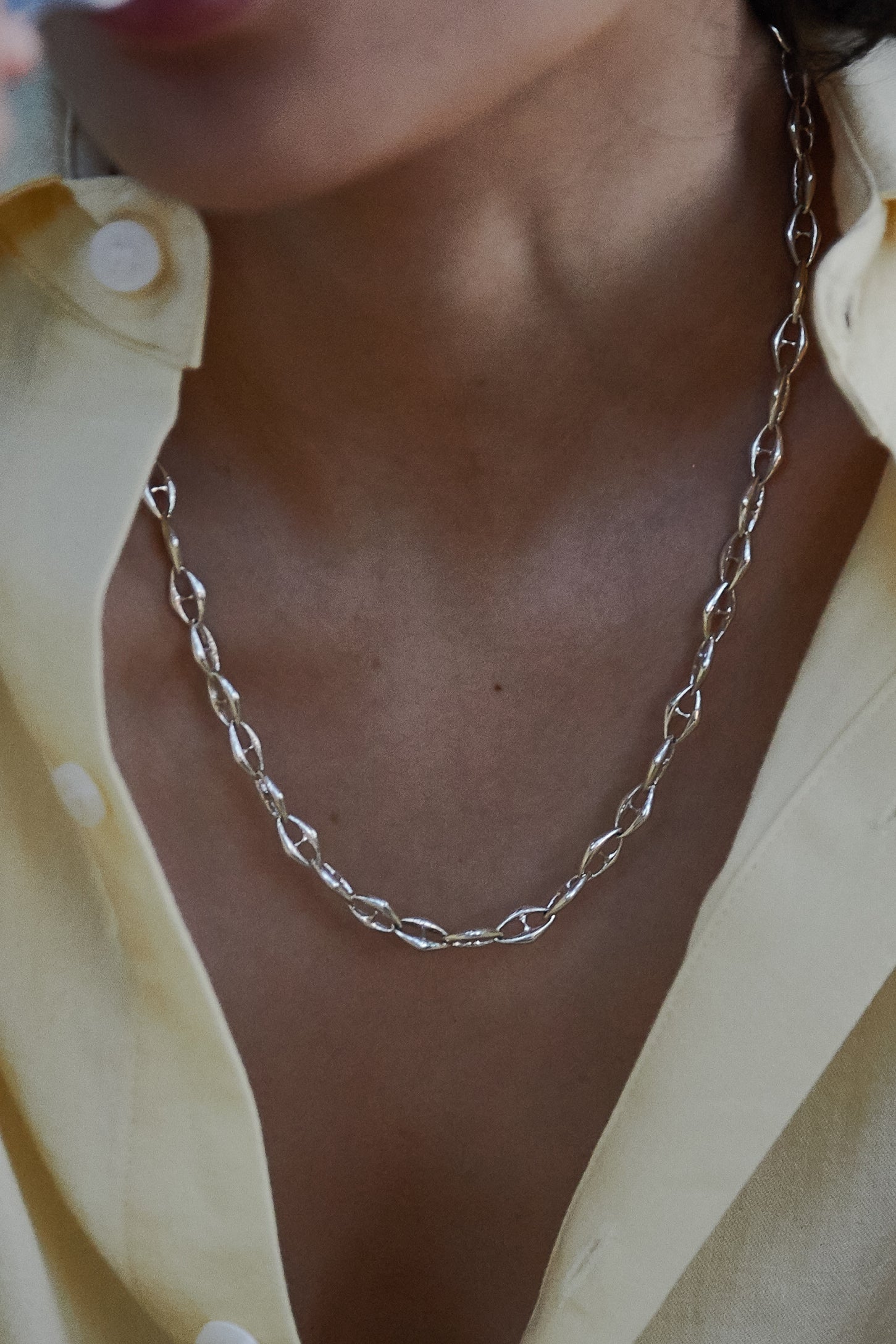 COLLIER CHAÎNE ANCRE PETIT