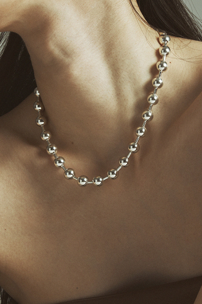 珍贵时刻银球项链