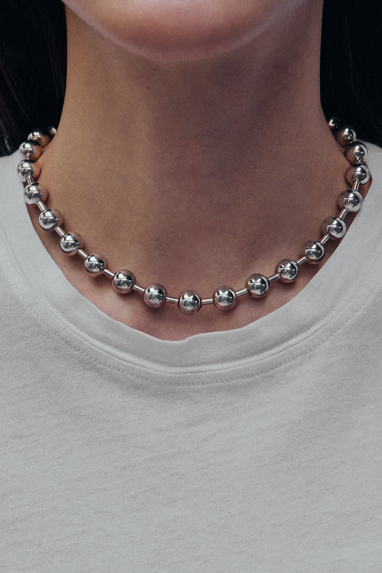 珍贵时刻银球项链