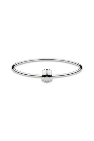 ESSENTIAL RIBBED SILHOUETTE BANGLE