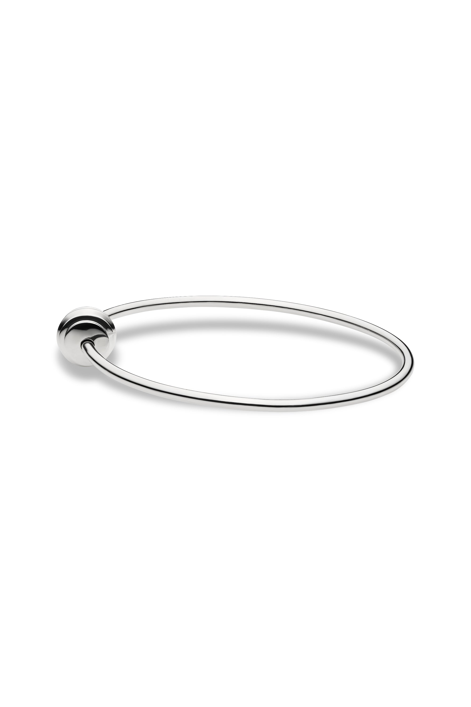 ESSENTIAL RIBBED SILHOUETTE BANGLE
