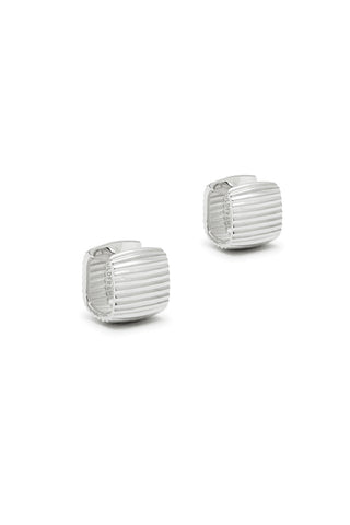 ESSENTIAL RIBBED SILHOUETTE EARRINGS