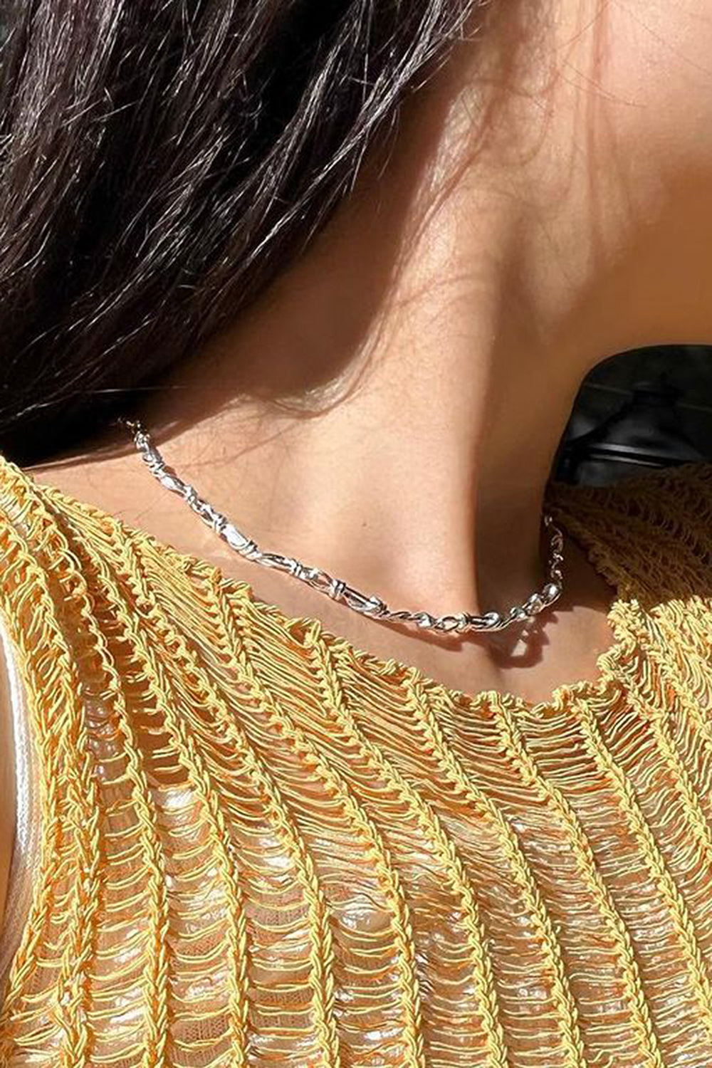 ゴルディアスノットチェーンネックレス