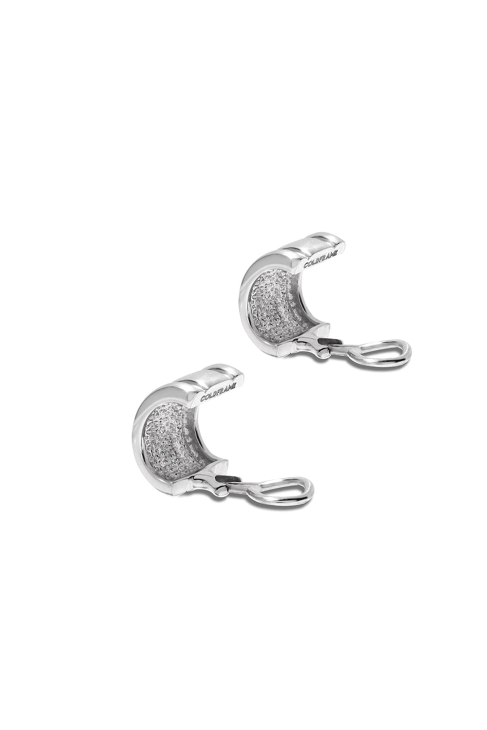 陶器の器クリップオンイヤリング