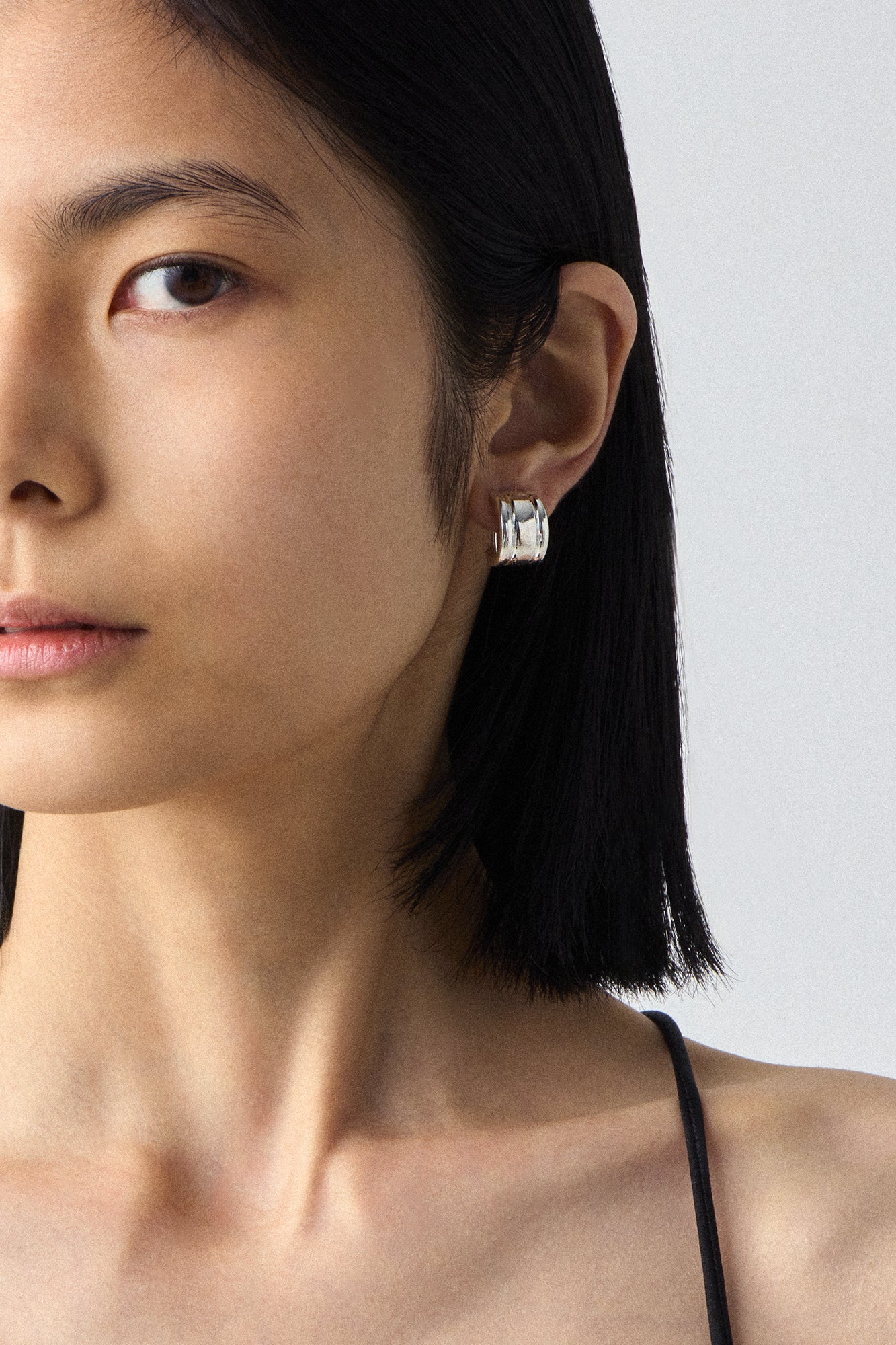 陶器の器クリップオンイヤリング