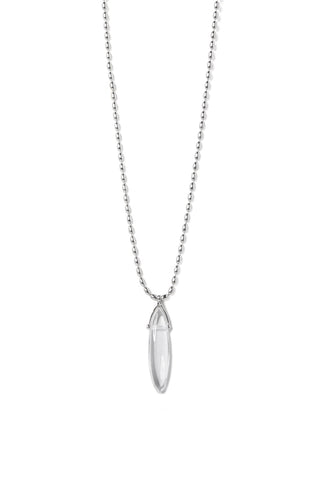 BOHO OVAL QUARTZ NECKLACE