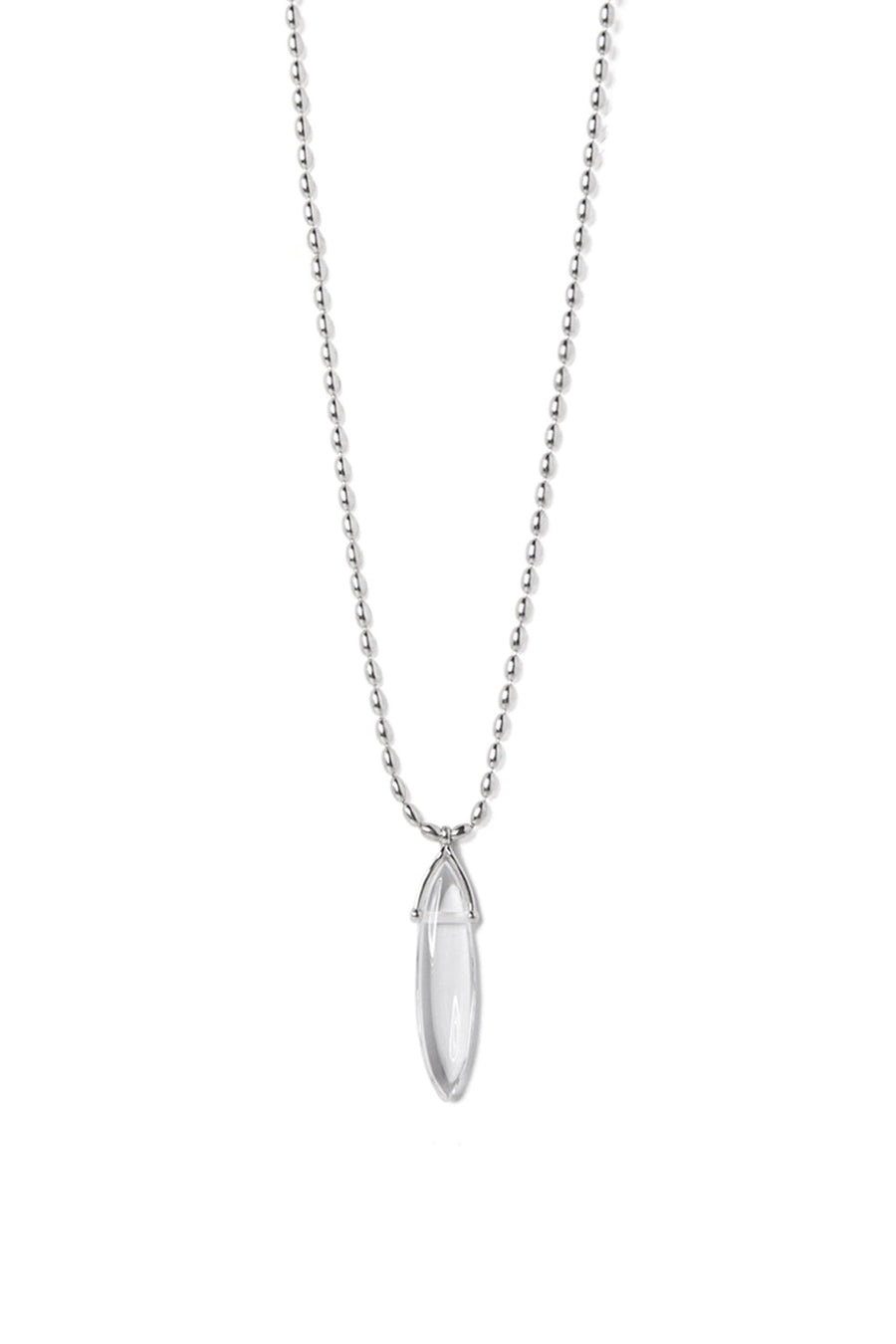BOHO OVAL QUARTZ NECKLACE